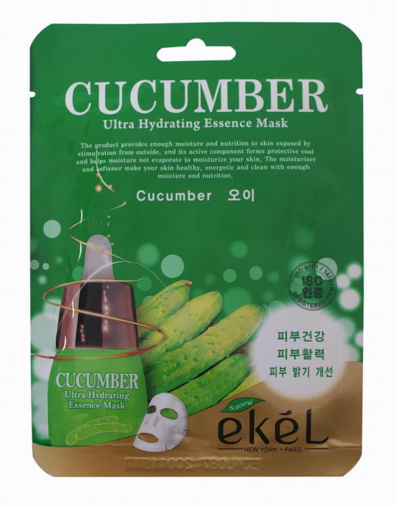 Тканевая маска Cucumber Ekel с экстрактом огурца