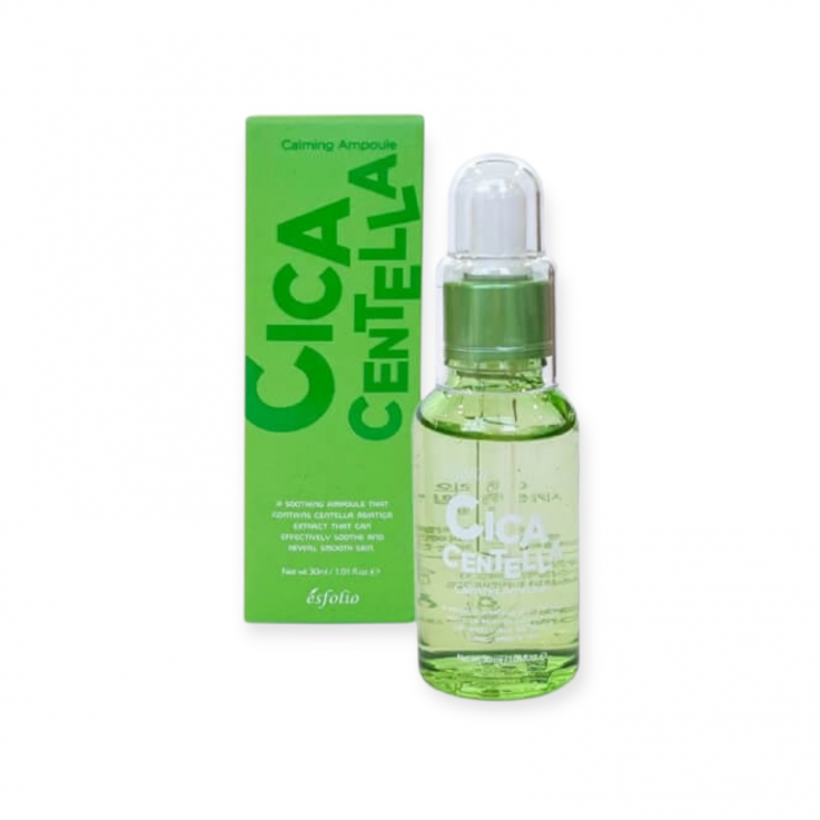 Сироватка ампульна для обличчя Esfolio CICA Centella Calming з азіатською центелою