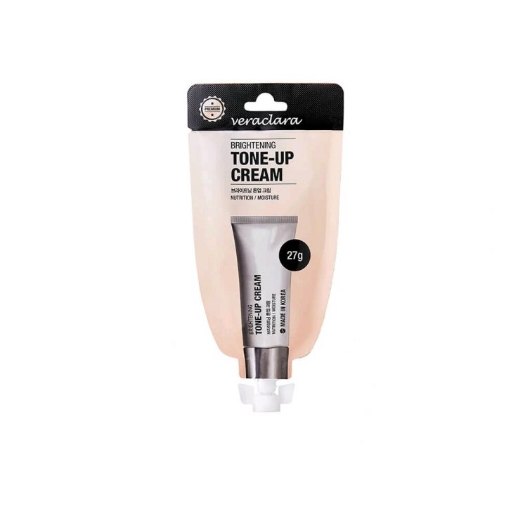 Крем Veraclara Brightening Tone-Up Cream для вирівнювання тону шкіри обличчя