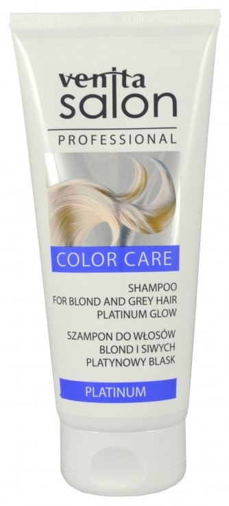 Шампунь нейтралізація жовтого відтінку Venita Salon Shampoo Platinum