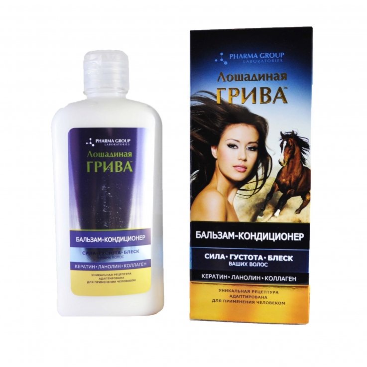 Бальзам-кондиционер Pharma Group Лошадиная Грива для волос