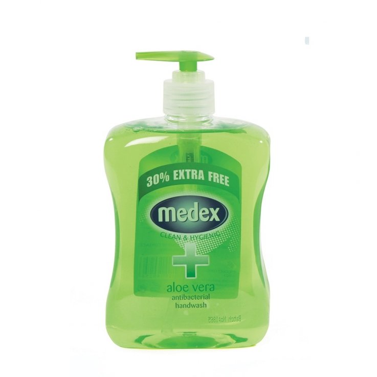 Антибактеріальне мило Medex Anti-bac Handwash Aloe Vera з натуральним екстрактом 650мл