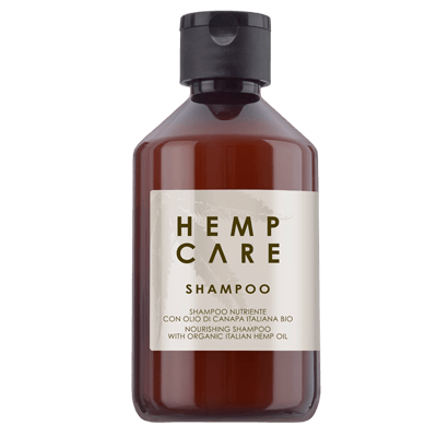 Шампунь HEMP CARE Живильний з органічною італійською олією конопель