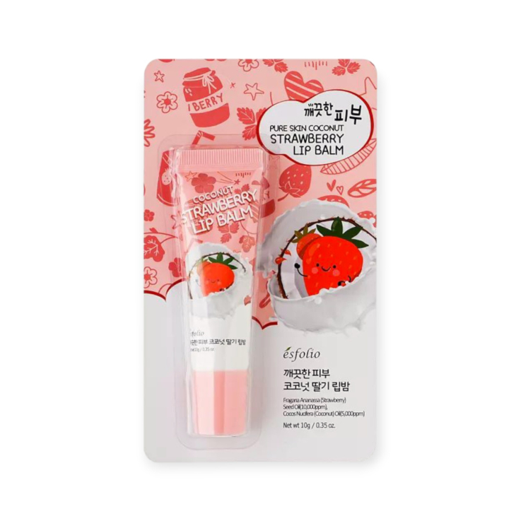 Бальзам Esfolio Pure Skin для губ з Полуницею 10 г