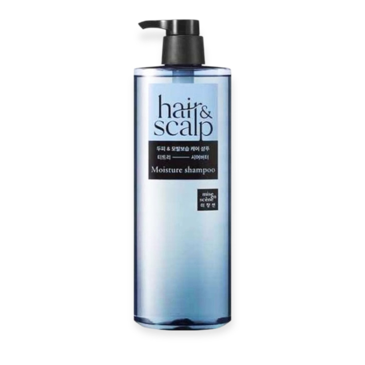 Шампунь Mise en scène Hair & Scalp Moisture для увлажнения кожи головы и волос 750мл