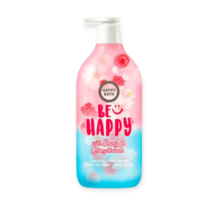 Гель Happy Bath Smile для душа Relaxing Cherry & Berry 900г