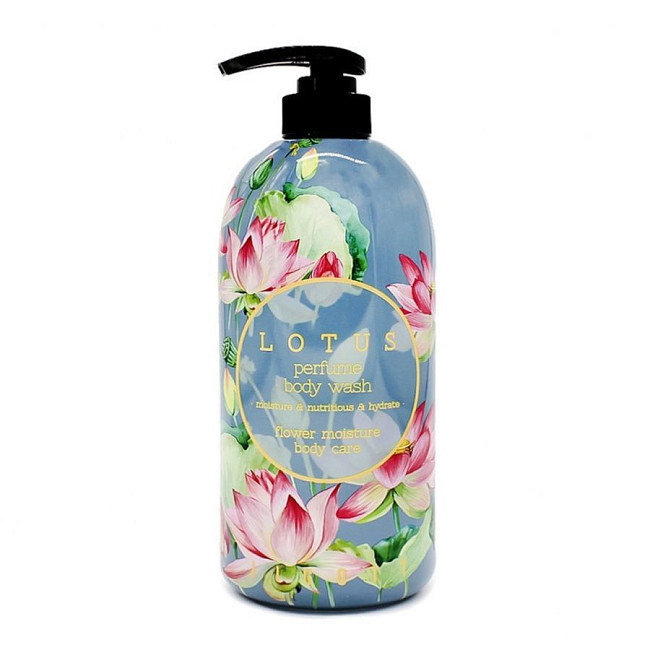Парфумований гель JIGOTT для душу Lotus Perfume з ароматом лотосу 750мл