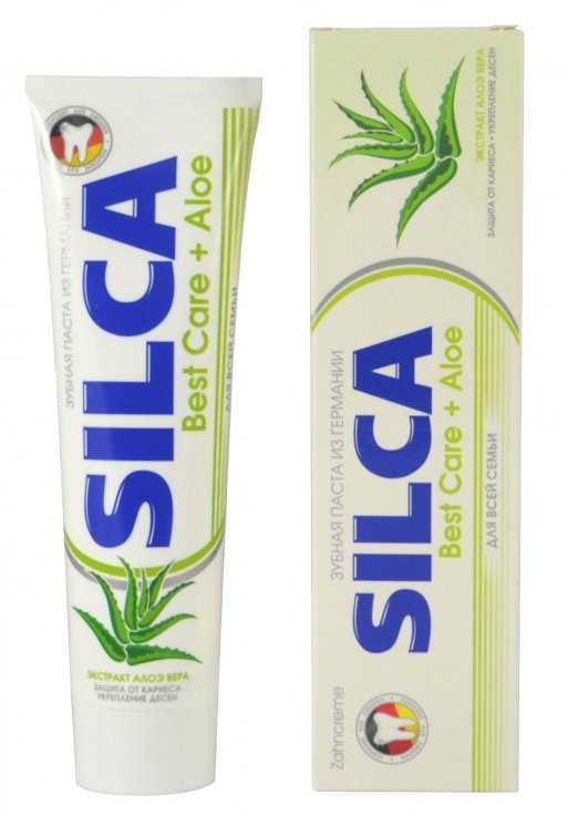 Зубна паста SILCA Best Care+Aloe