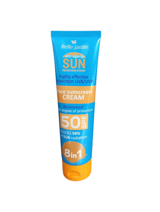 Солнцезащитный крем Belle Jardin для лица SPF 50+, 100мл