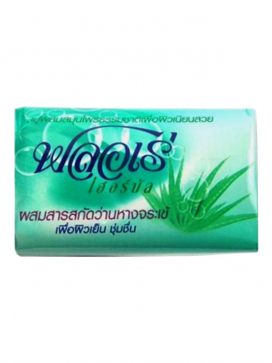 Мыло Flore твердое травяное из алое вера 80г