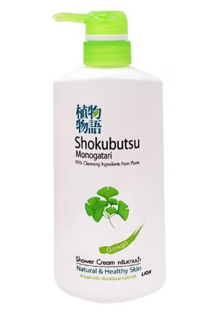 Крем-гель Shokubutsu Monogatari для душа Ginkgo 500мл