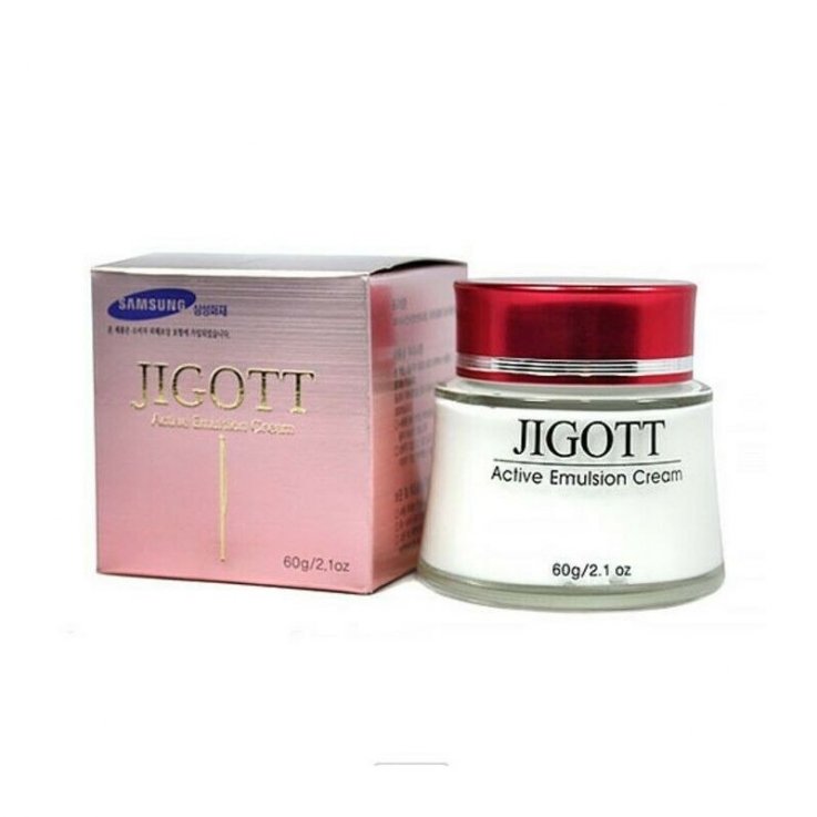 Крем для лица Jigott Active Emulsion cream интенсивно увлажняющий