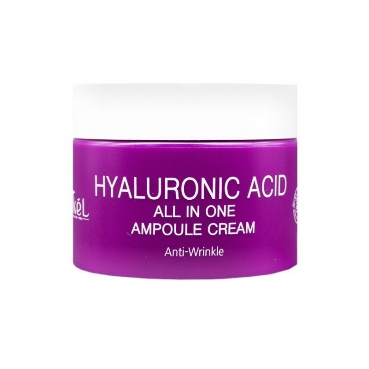 Ампульний крем Ekel Hyaluronic Acid All In One Ampoule Cream з гіалуроновою кислотою