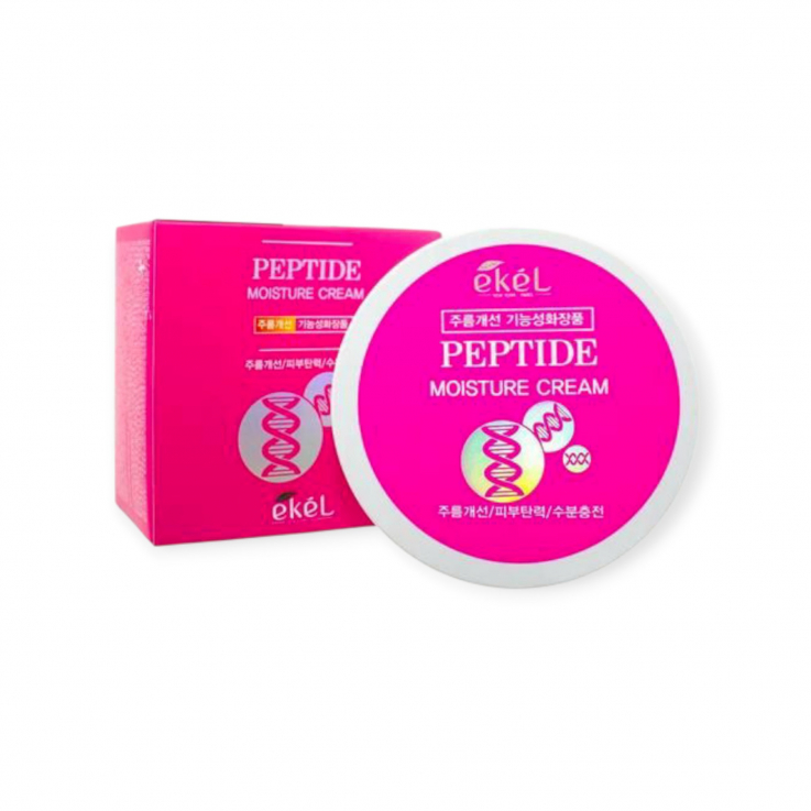 Увлажняющий крем Ekel для лица с пептидами Peptide Moisture Cream