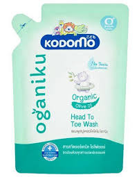 Шампунь Kodomo дитячий Head to Toe З голови до п'ят Oganiku 380мл