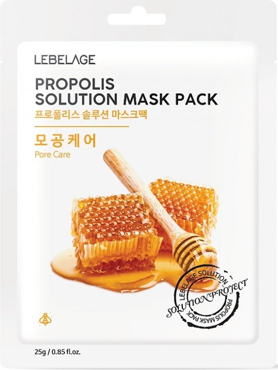 Тканинна маска для обличчя Lebelage Propolis Solution Mask
