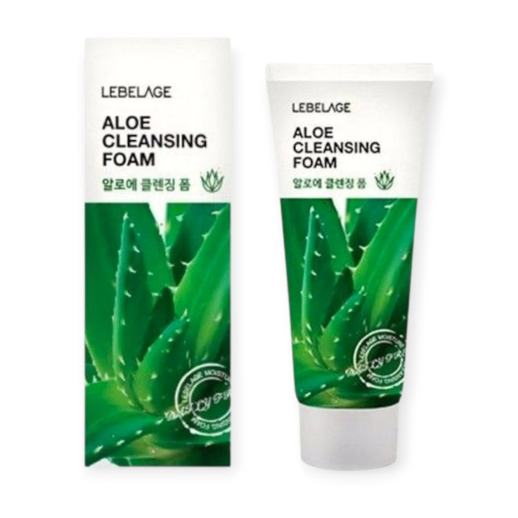 Пенка для умывания Lebelage Aloe Cleansing Foam с алоэ