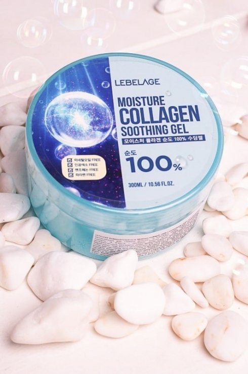 Универсальный гель Lebelage Moisture Collagen Soothing Gel с коллагеном