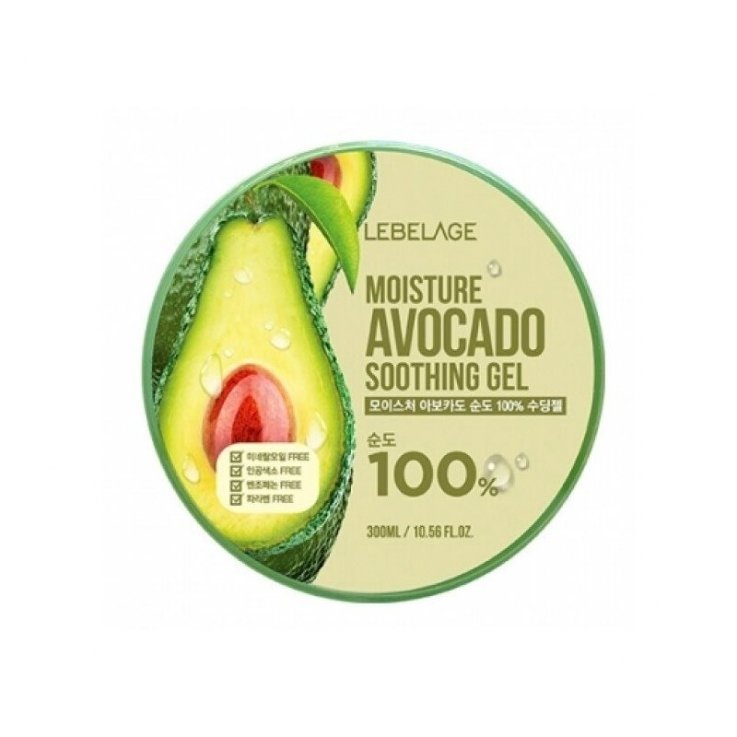 Универсальный гель Lebelage Moisture Avocado Soothing Gel c авокадо