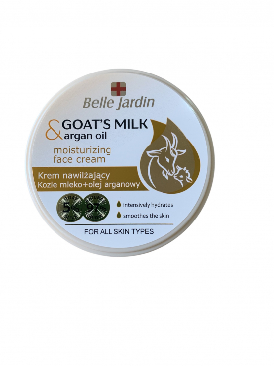 Увлажняющий крем для лица Belle Jardin Goat’s milk cream Козье молоко и Аргановое масло