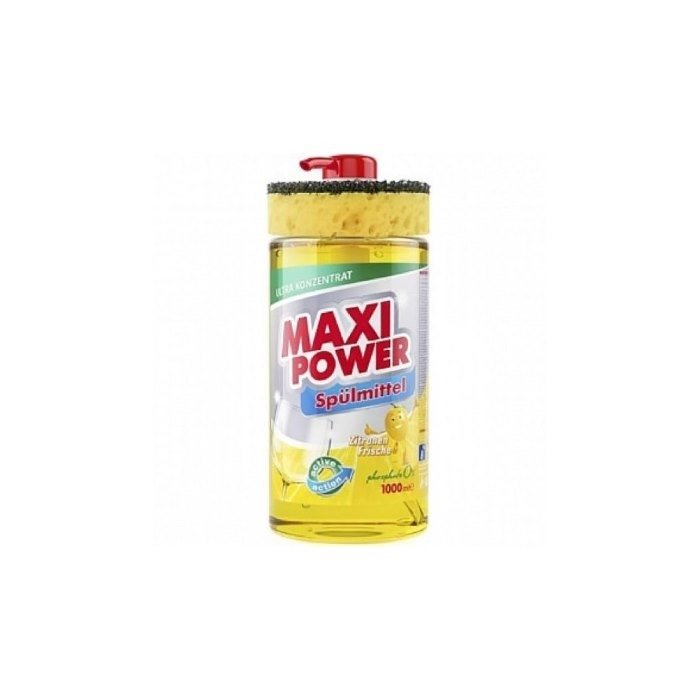Средство для мытья посуды Maxi Power Лимон 1л
