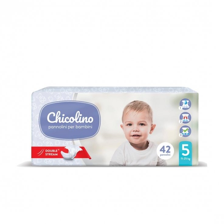 Підгузки дитячі Chicolino Jumbo 5 (11-25 кг) 42шт