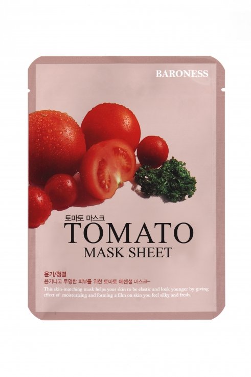 Тканевая маска с экстрактом томата Baroness Tomato Mask Sheet