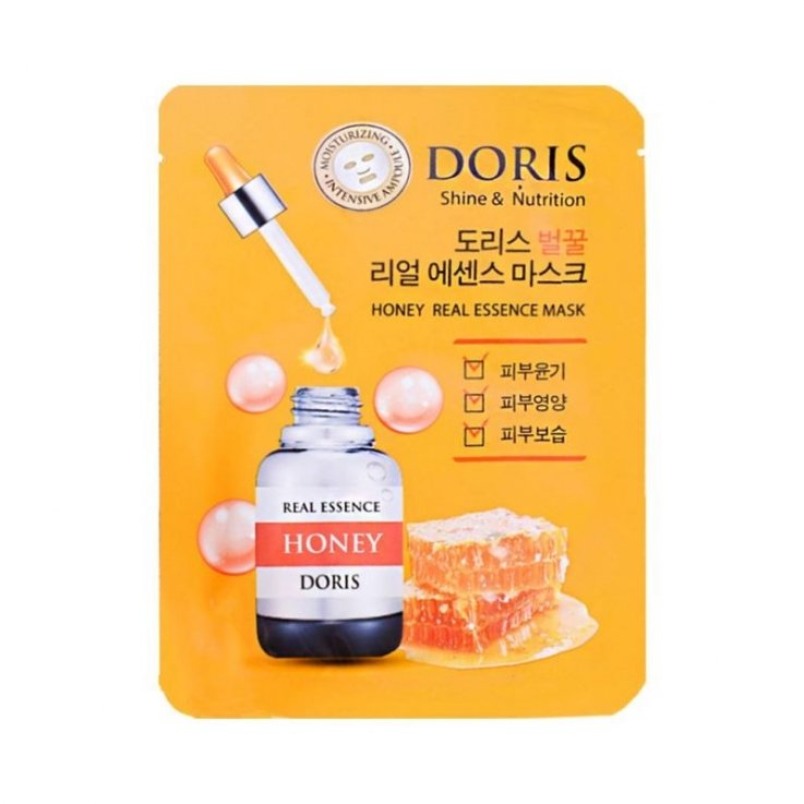 Маска тканевая для лица Doris Honey Real Essence Mask с экстрактом меда