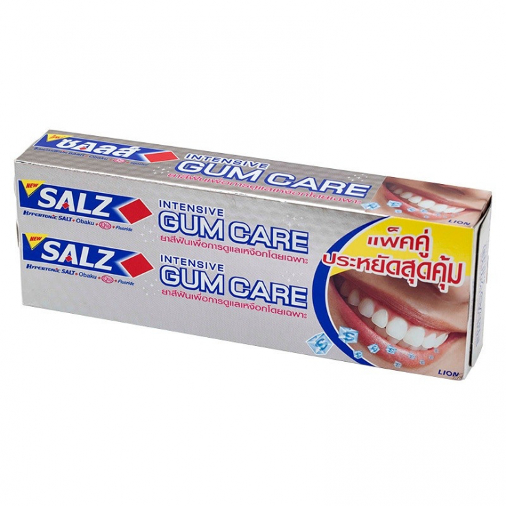 Зубная паста SALZ Intensive Gum Care интенсивный уход за десной двойная упаковка 160гх2
