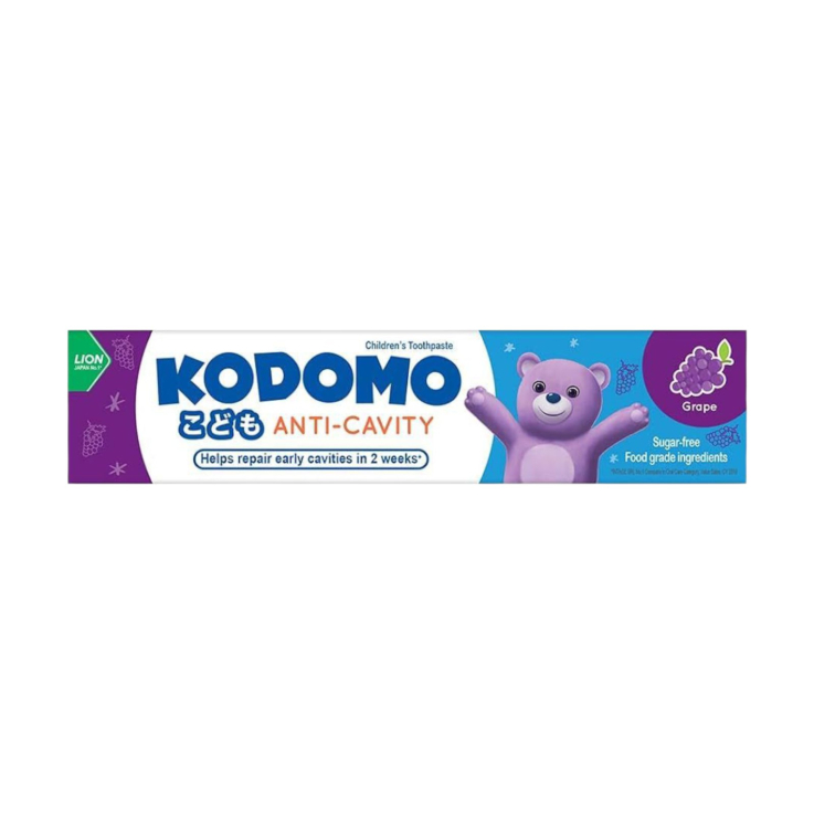 Детская зубная паста Lion Kodomo Anti Cavity Виноград для детей с 6 месяцев
