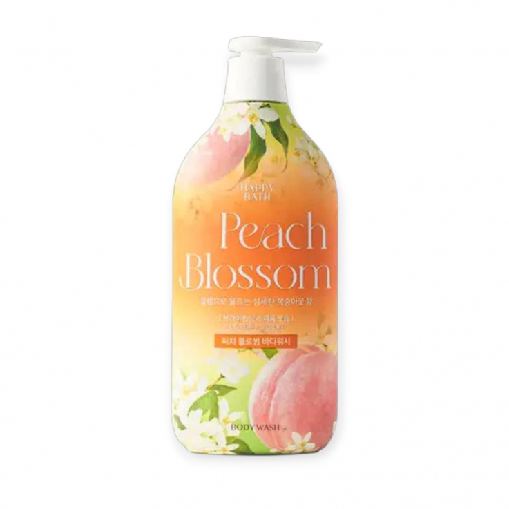 Happy Bath Гель д/душу Peach Blossom 900г