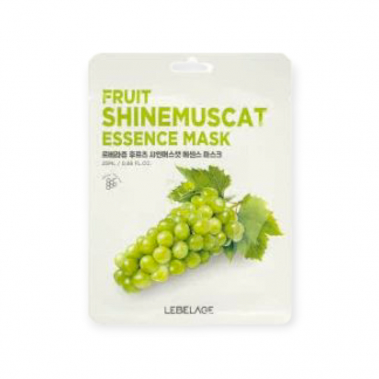 Маска тканевая LEBELAGE для лица Fruit Shinemuscat