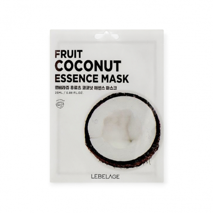 Маска тканевая LEBELAGE для лица Fruit Coconut