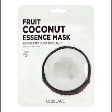 Маска тканинна LEBELAGE для обличчя Fruit Coconut