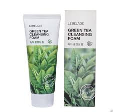 Піна LEBELAGE для вмивання обличчя GREEN TEA 100мл