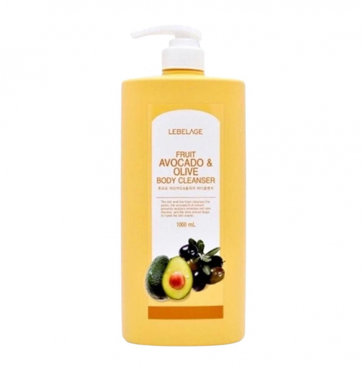 Гель LEBELAGE для душа Fruit Avocado & Olive 1000мл