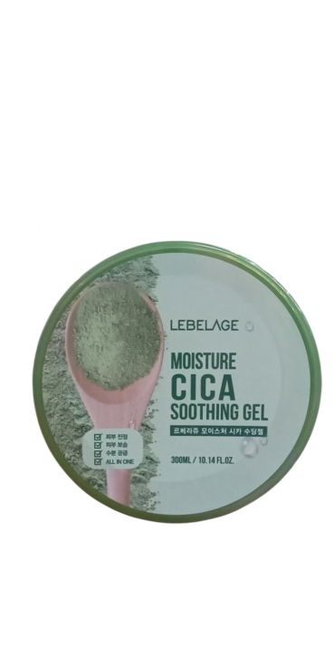Універсальний гель LEBELAGE Moisture Cica з центелою азіатською 300мл