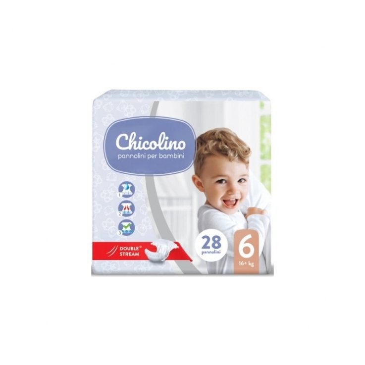 Подгузники детские Chicolino Medium 6 (16+ кг) 28шт