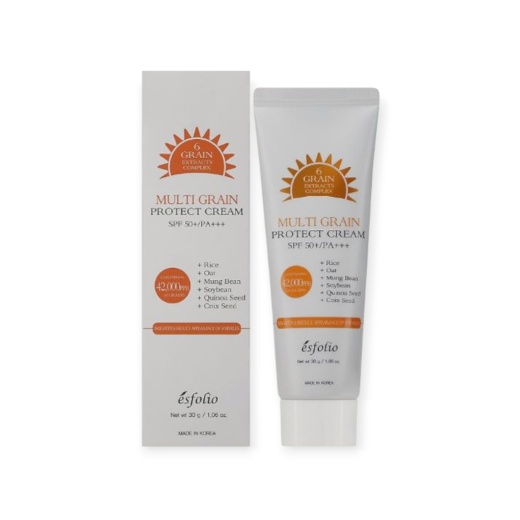 Солнцезащитный крем Esfolio с экстрактом злаковых 30г