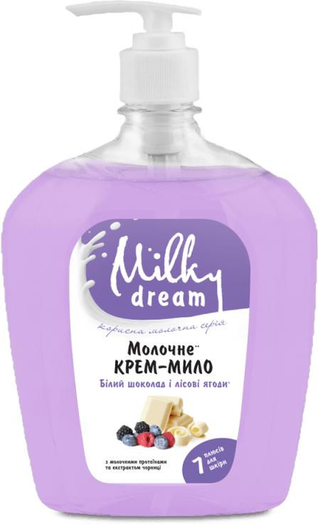 Жидкое мыло Milky Dream Белый шоколад и лесные ягоды 1000 мл