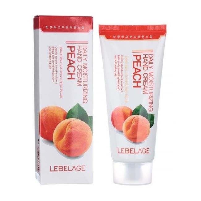 Крем LEBELAGE для рук Daily Moisturizing Peach зволожуючий 100мл