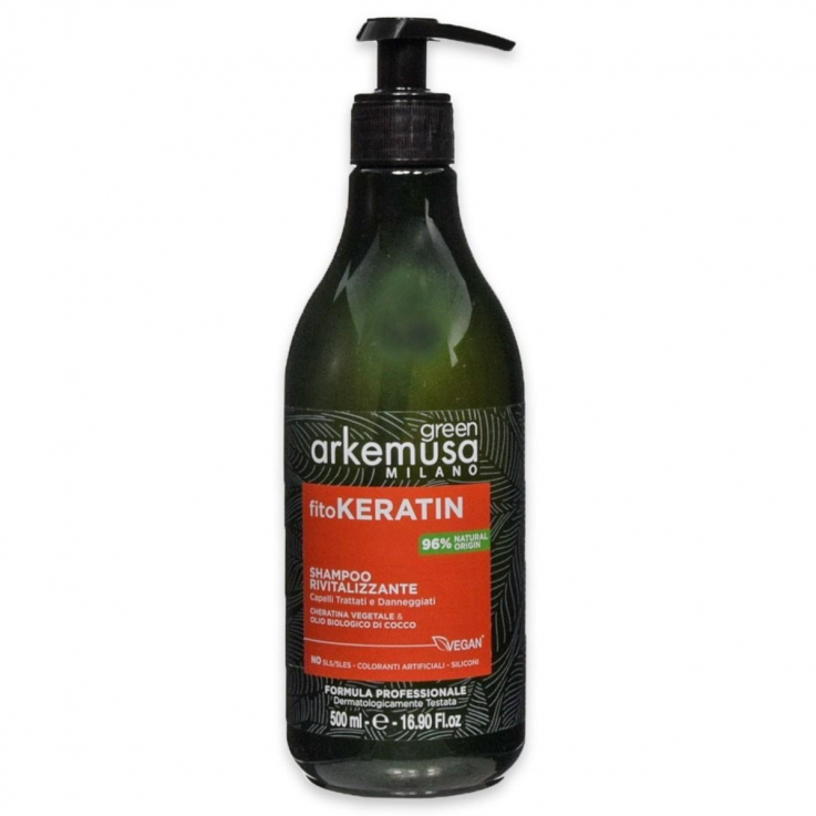 ARKEMUSA Green Відновлюючий шампунь FITOKERATIN для пошкодженого волосся