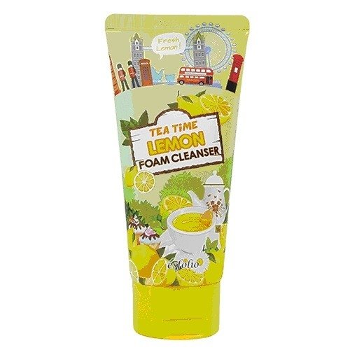 Пена для лица Esfolio Tea Time Lemon Foam Cleanser лимонный чай