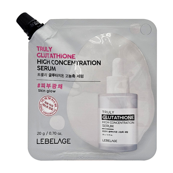 Висококонцентрована сироватка LEBELAGE для обличчя Truly Glutathione High Concentration Serum з глутатіоном 20 г