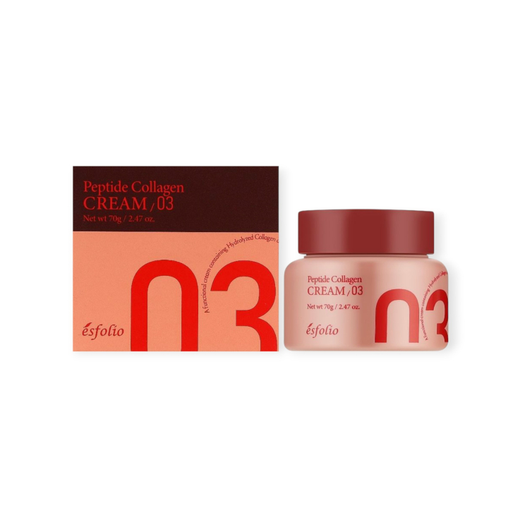 Крем Esfolio для обличчя Peptide Collagen з пептидами та колагеном