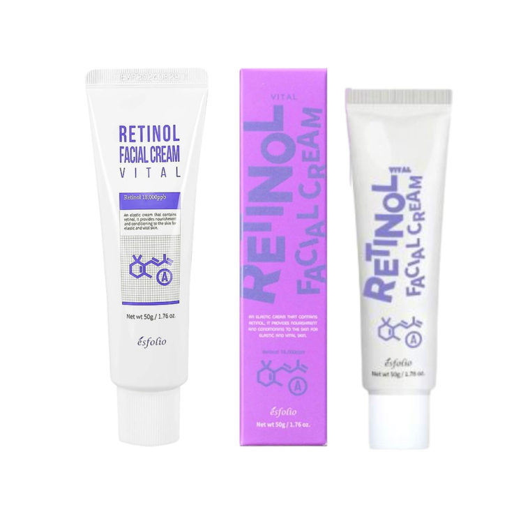Крем для лица Esfolio Retinol Vital витаминизированный с ретинолом