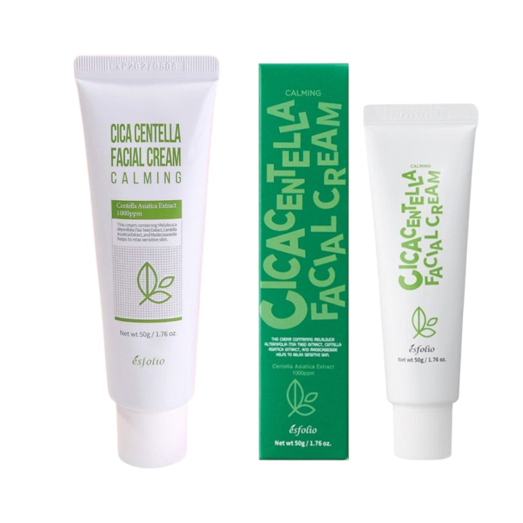 Крем для лица Esfolio CICA Centella с центелой азиатской