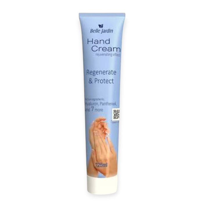 Крем Belle Jardin для рук Hand Cream Regenerate з гіалуроновою кислотою та пантенолом, 125 мл