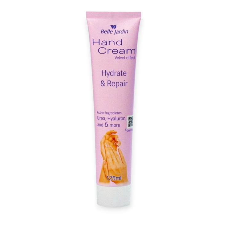 Крем Belle Jardin для рук Hand Cream Hydrate Repair с мочевиной и гиалуроном, 125 мл