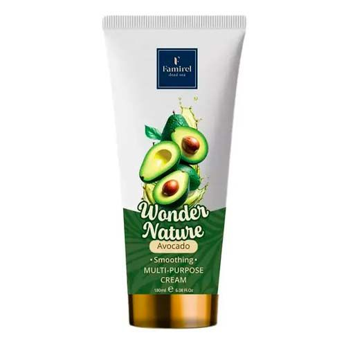 Крем Famirel для обличчя та тіла Авокадо Wonder Nature Оксамитовий